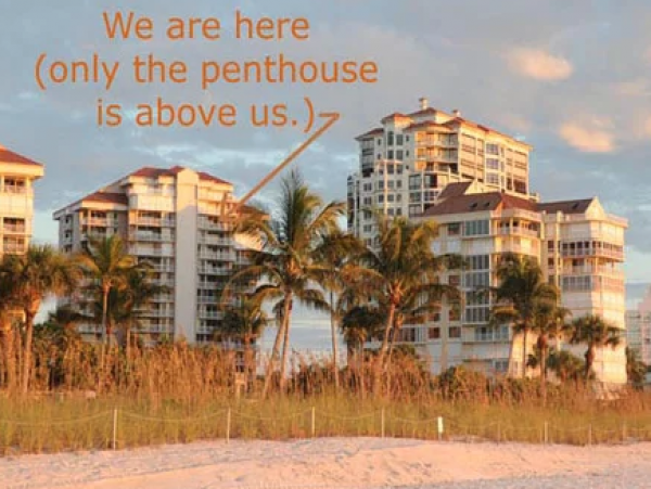 Gulf Front Condo In Gated Community Directly on the Beach